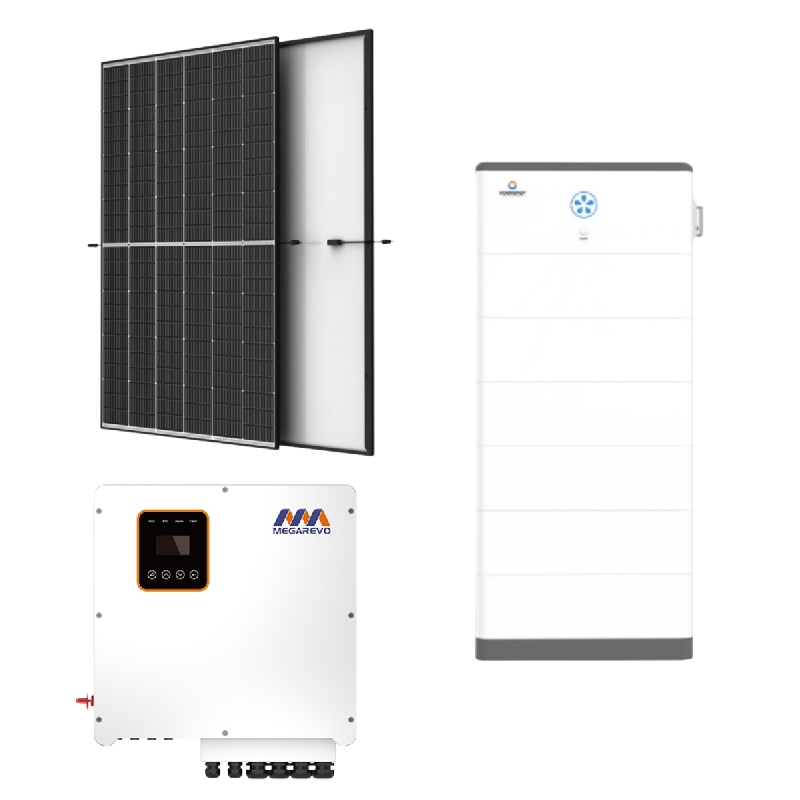 10KWh 저장 용량을 갖춘 8KW 태양광 키트